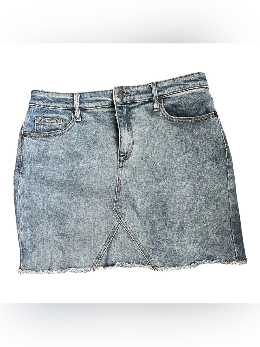 Mossimo Supply Co. Light Blue Denim Mini Skirt